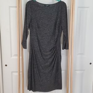 Lauren Gray Shift Dress